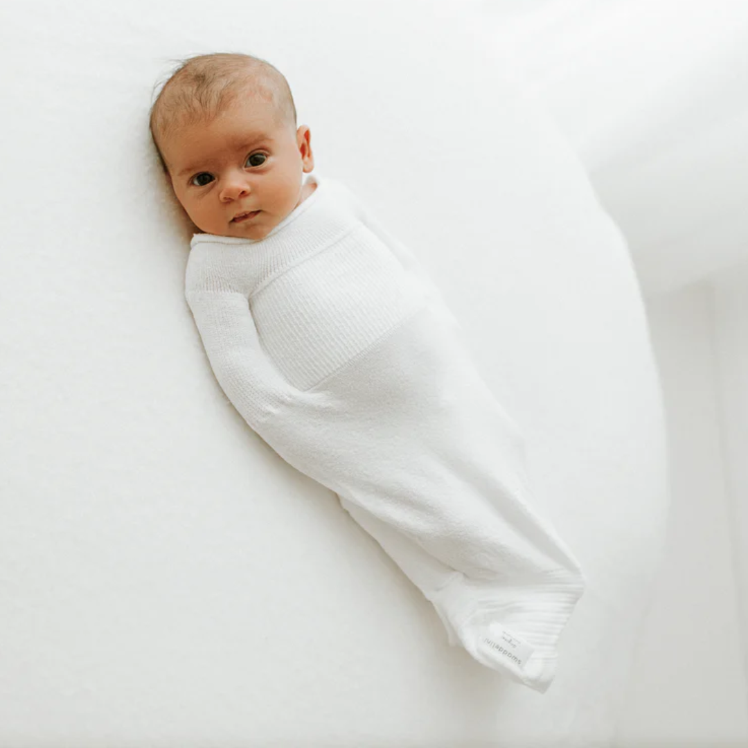 Swaddelini Air Light Swaddelini Swaddle Sleep Sack | White