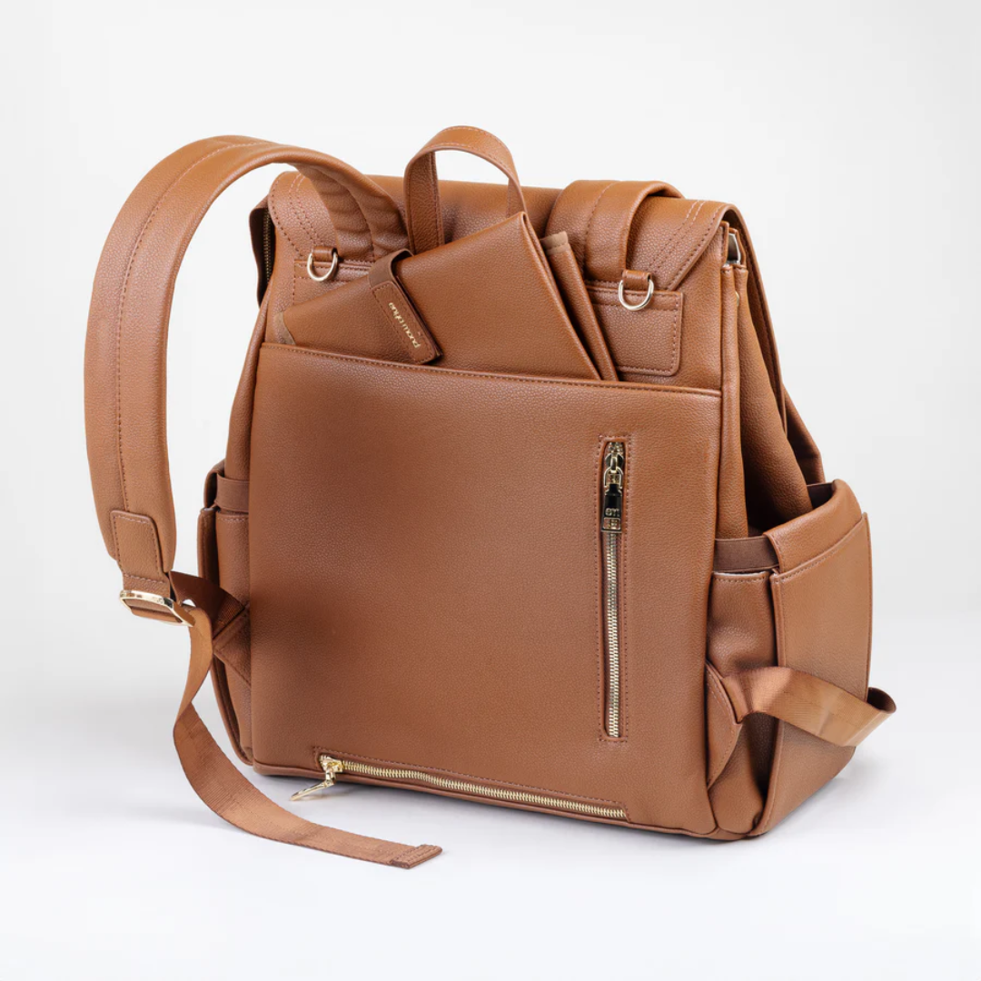 Enya Mond Luna Vegan Leather Parenting Bag with Changing Pad