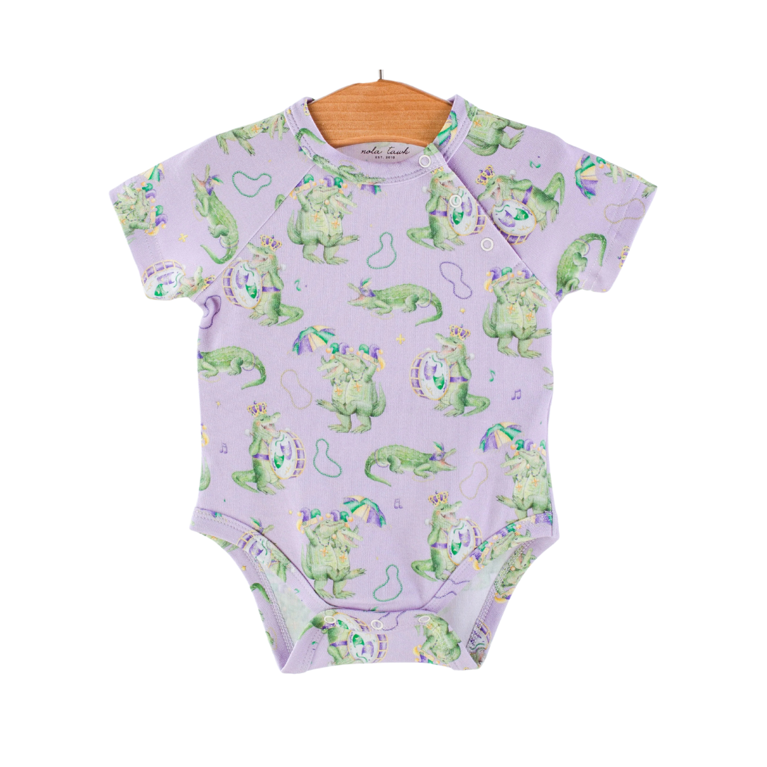 Gator Gras Organic Cotton Onesie