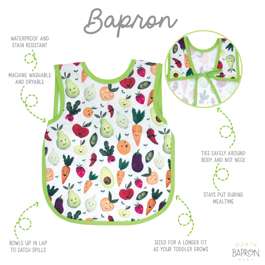 Bapron Bib Apron | Toddler (6m-3T) market fresh