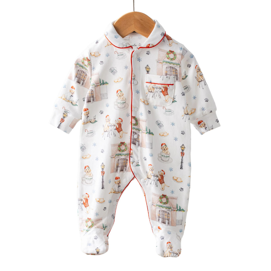 Beignet Holiday Organic Cotton Pajamas
