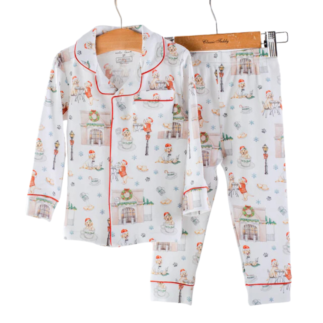 Beignet Holiday Organic Cotton Pajamas