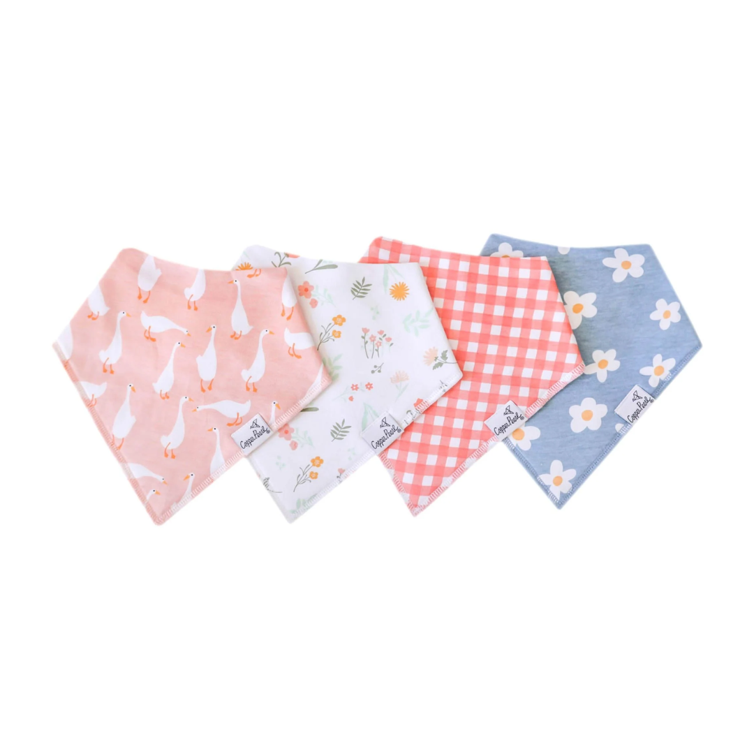 Baby Bandana Bib 4-Pack Set |  Goosie