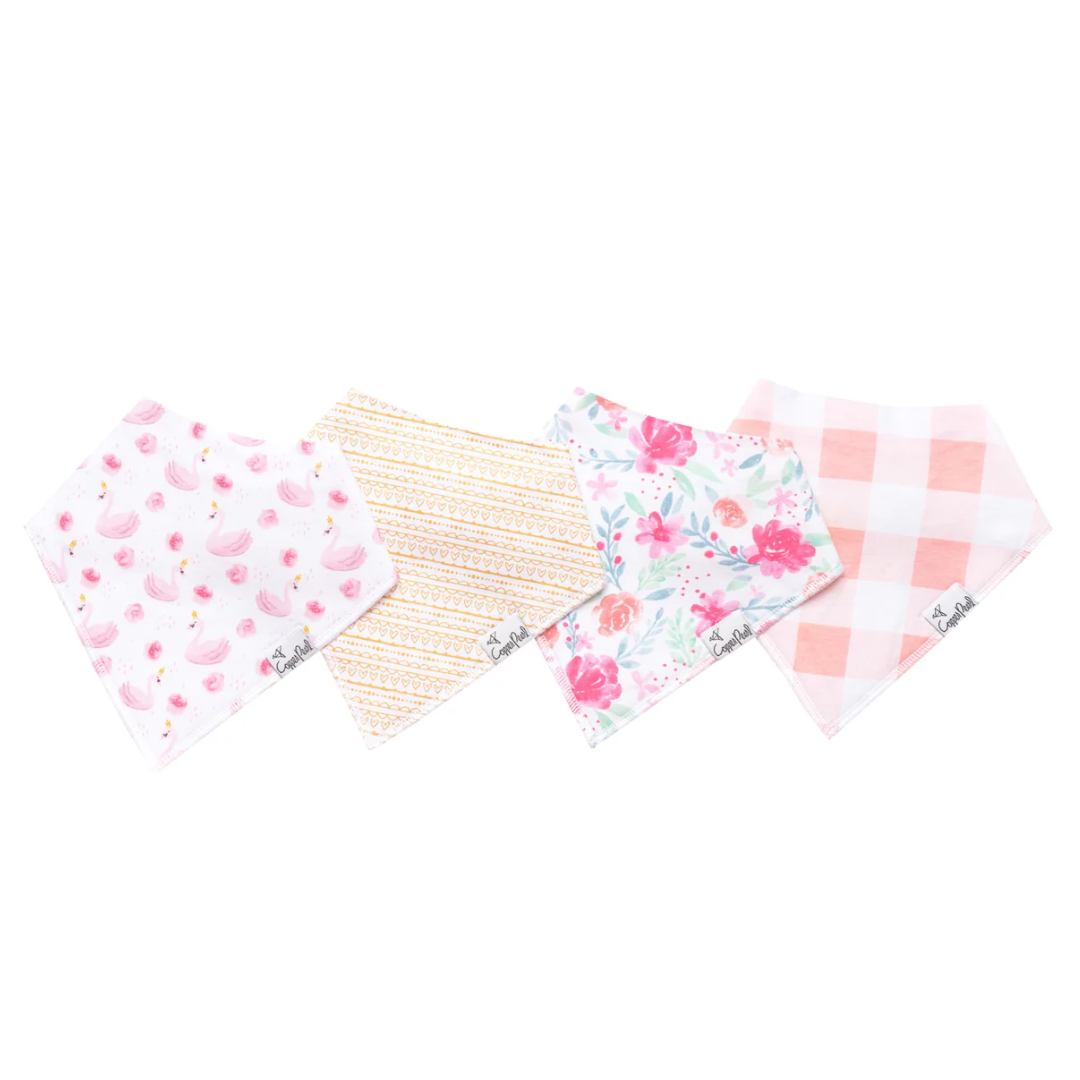 Baby Bandana Bib 4-Pack Set | June