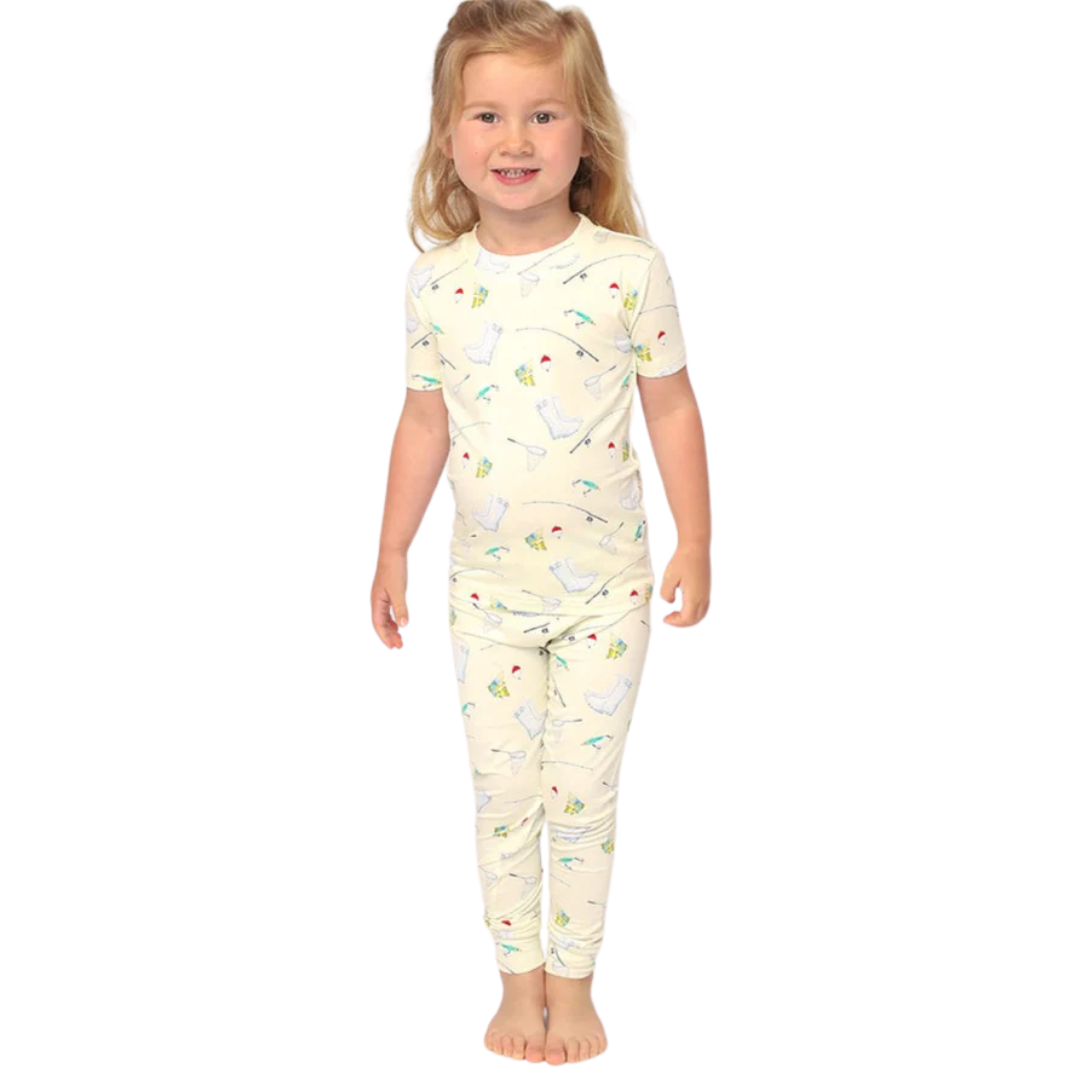 Southern Slumber Fishing 2 Piece Bamboo PJ Set
