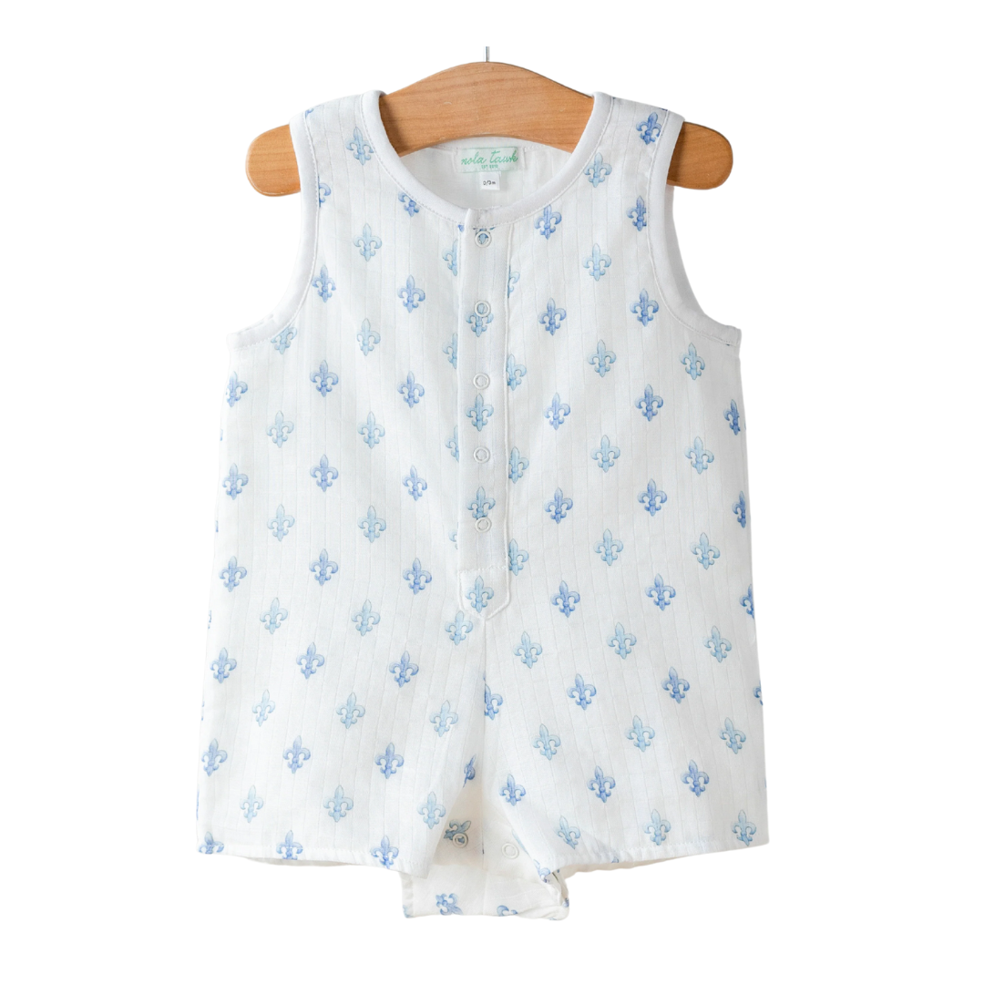 Fleur De Blue Organic Muslin Shortall