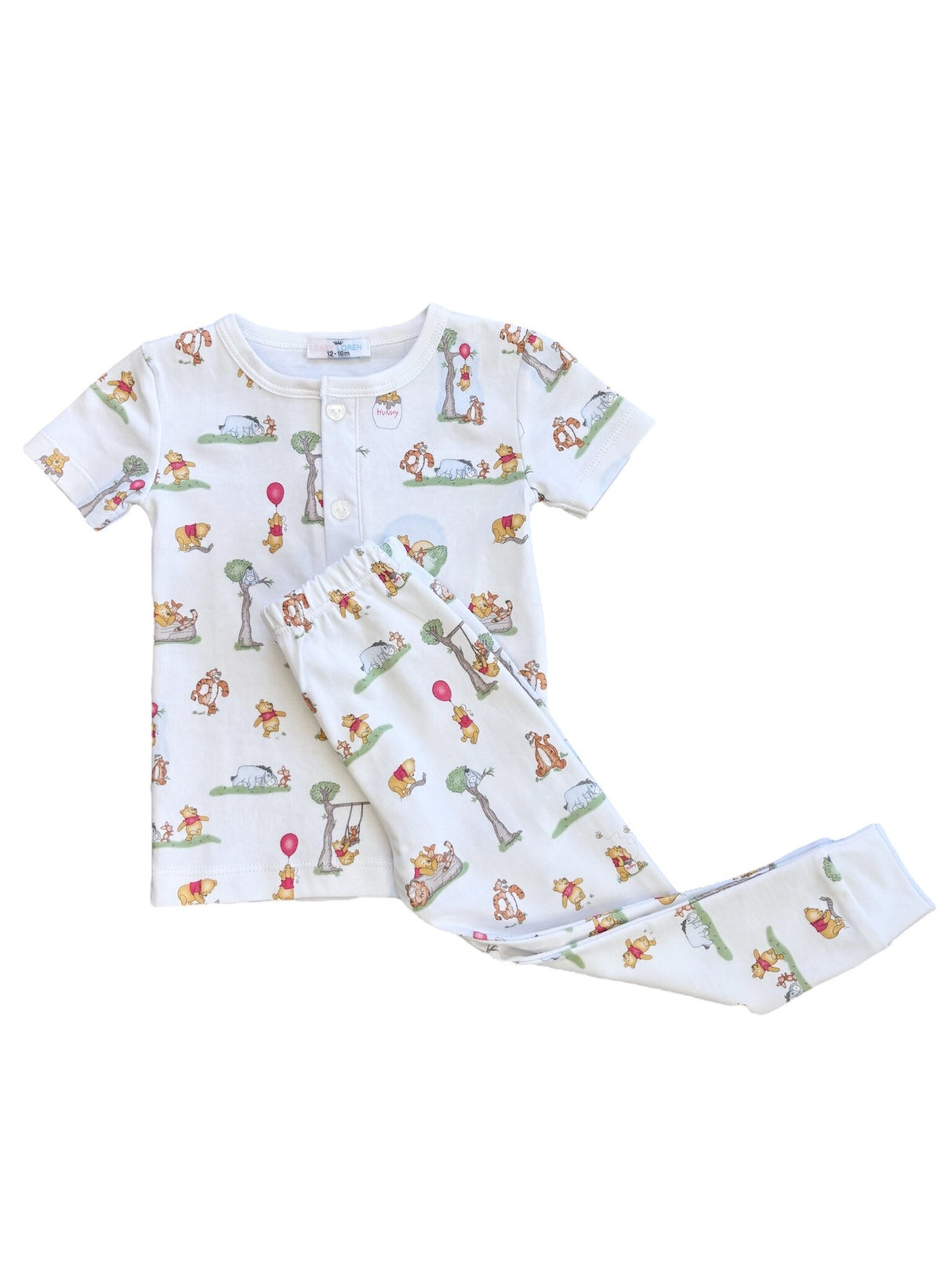 Honey Bear 2 Piece Pajama Set