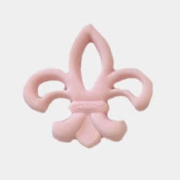 Pretty in Pink Storyland Toile Baby Gift Bundle | Silicone Bucket Bib and Teether