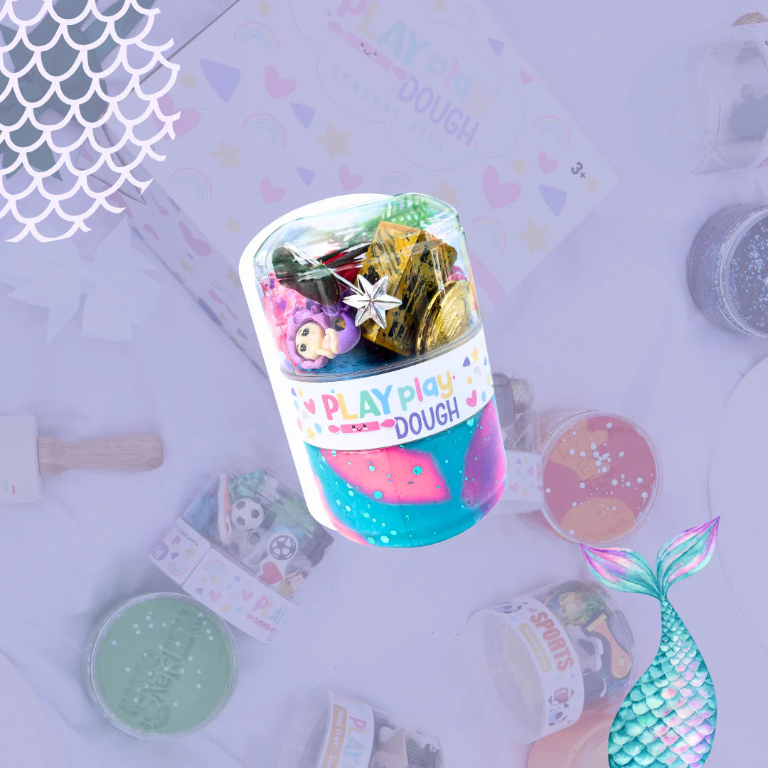 Play Play Dough Mermaid Play Dough Sensory Jar