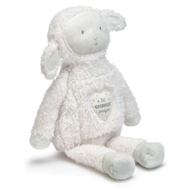 Demdaco Goodnight Prayer Plush Lamb