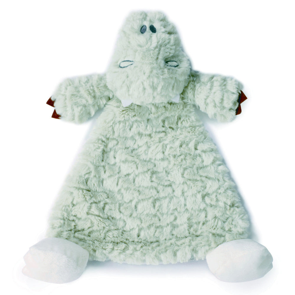 Demdaco Cozies Collection Arnie Alligator Rattle Blankie