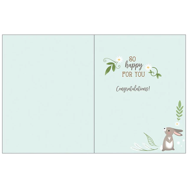 Baby Greeting Card | Little Bunnies