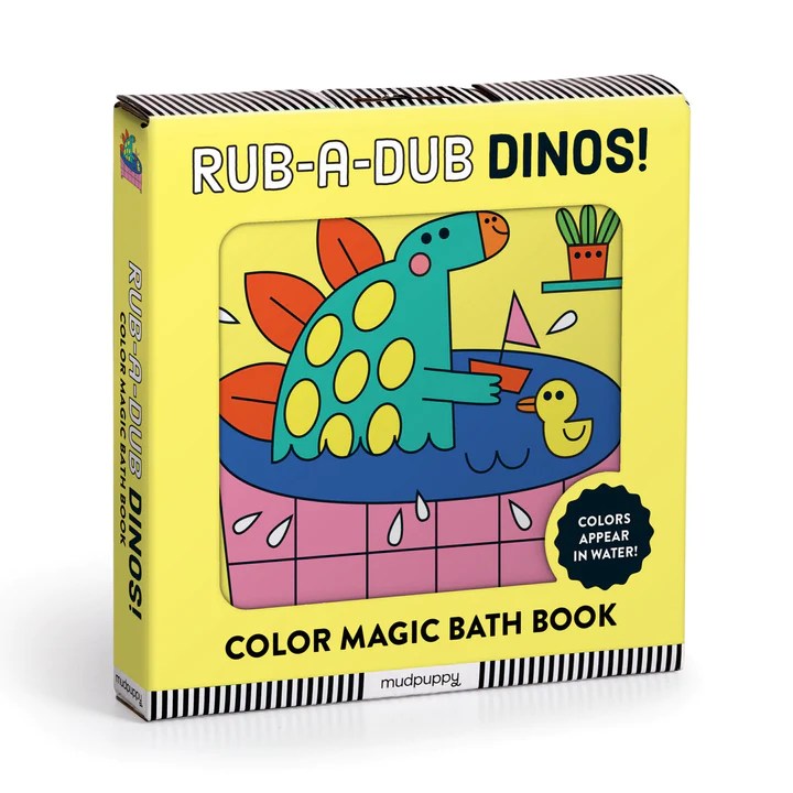 Rub-a-Dub Dinos! | Color Magic Bath Book