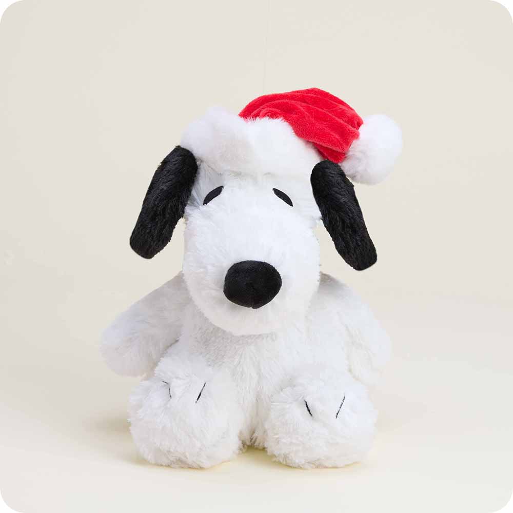 Warmies Snoopy with Santa Hat Warmies