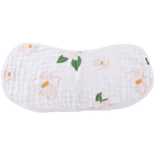 Southern Magnolia Bamboo 2-in-1 Burp Cloth & Bib