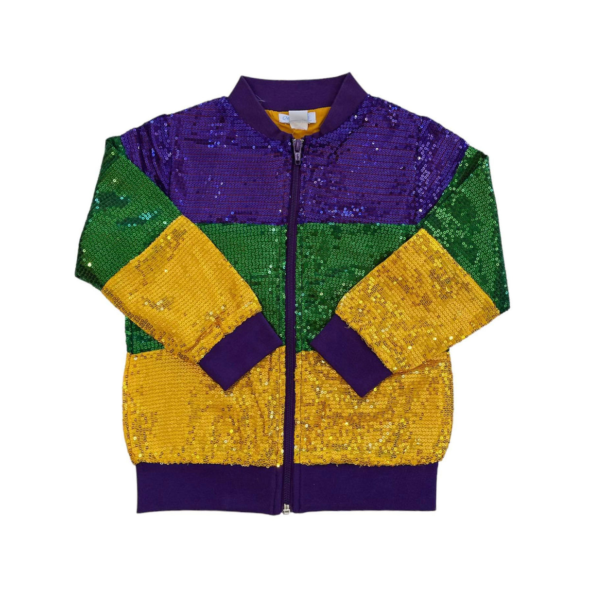 Lulu Bebe Mardi Gras Sequin Jacket
