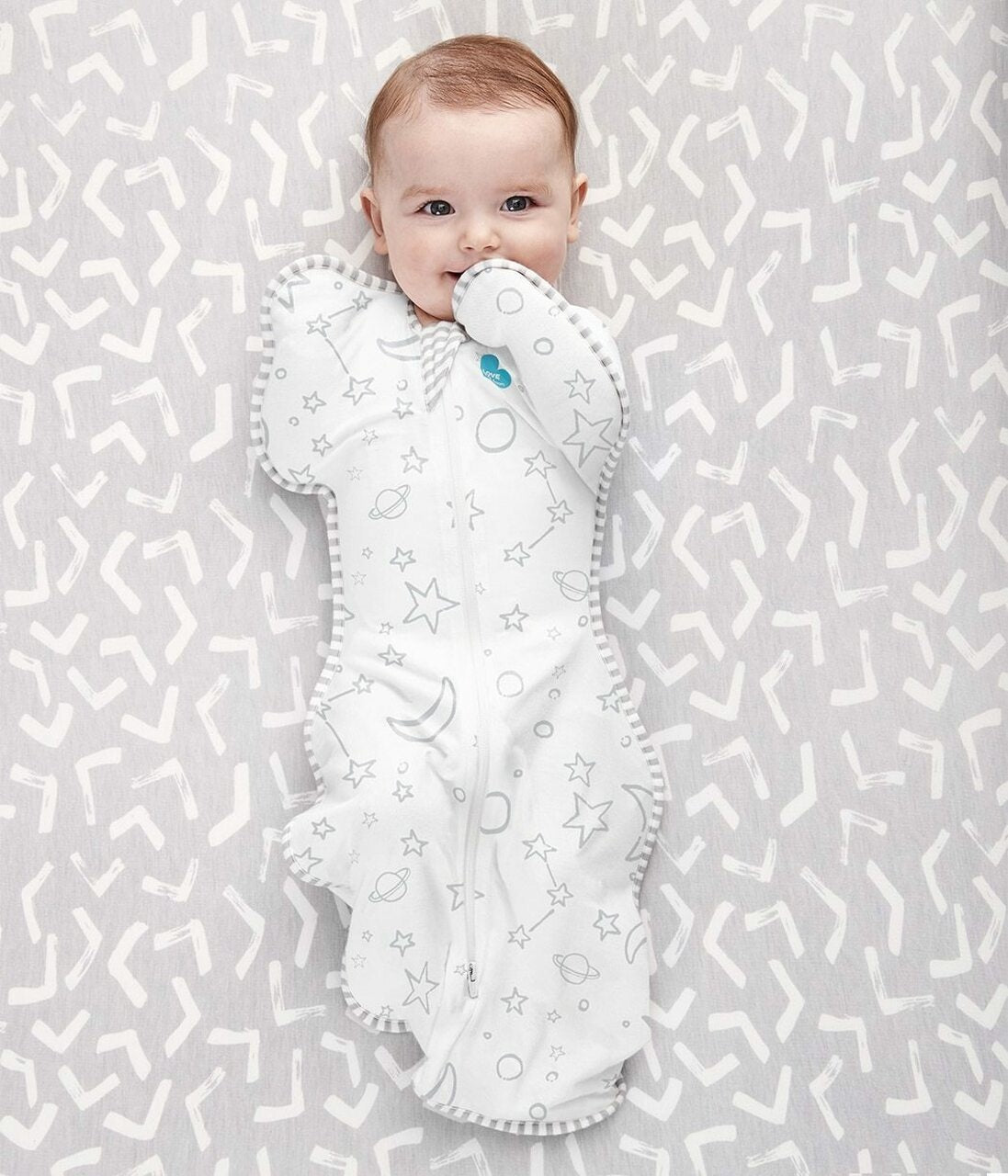 Love to Dream Swaddle UP Silky Lux Bamboo Moon and Stars
