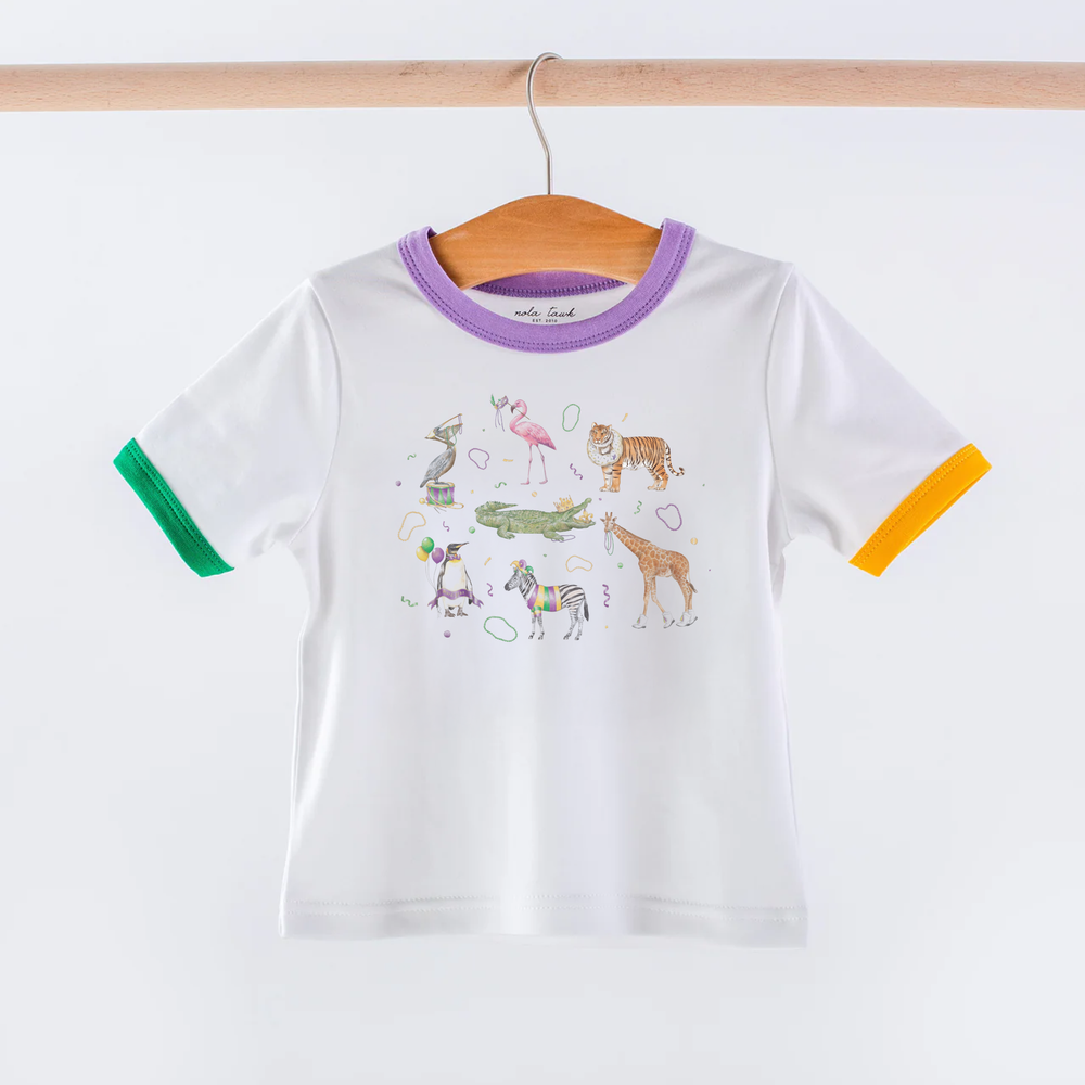 Nola Tawk Zoo Krewe Organic Cotton Tee