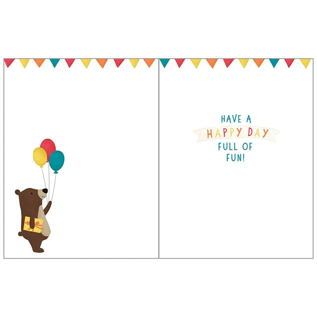 Birthday Greeting Card | Kids Treehouse Party