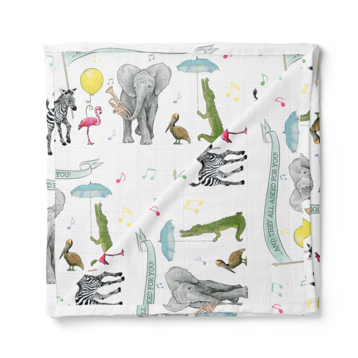 They All Asked for You Organic Muslin Swaddle Blanket