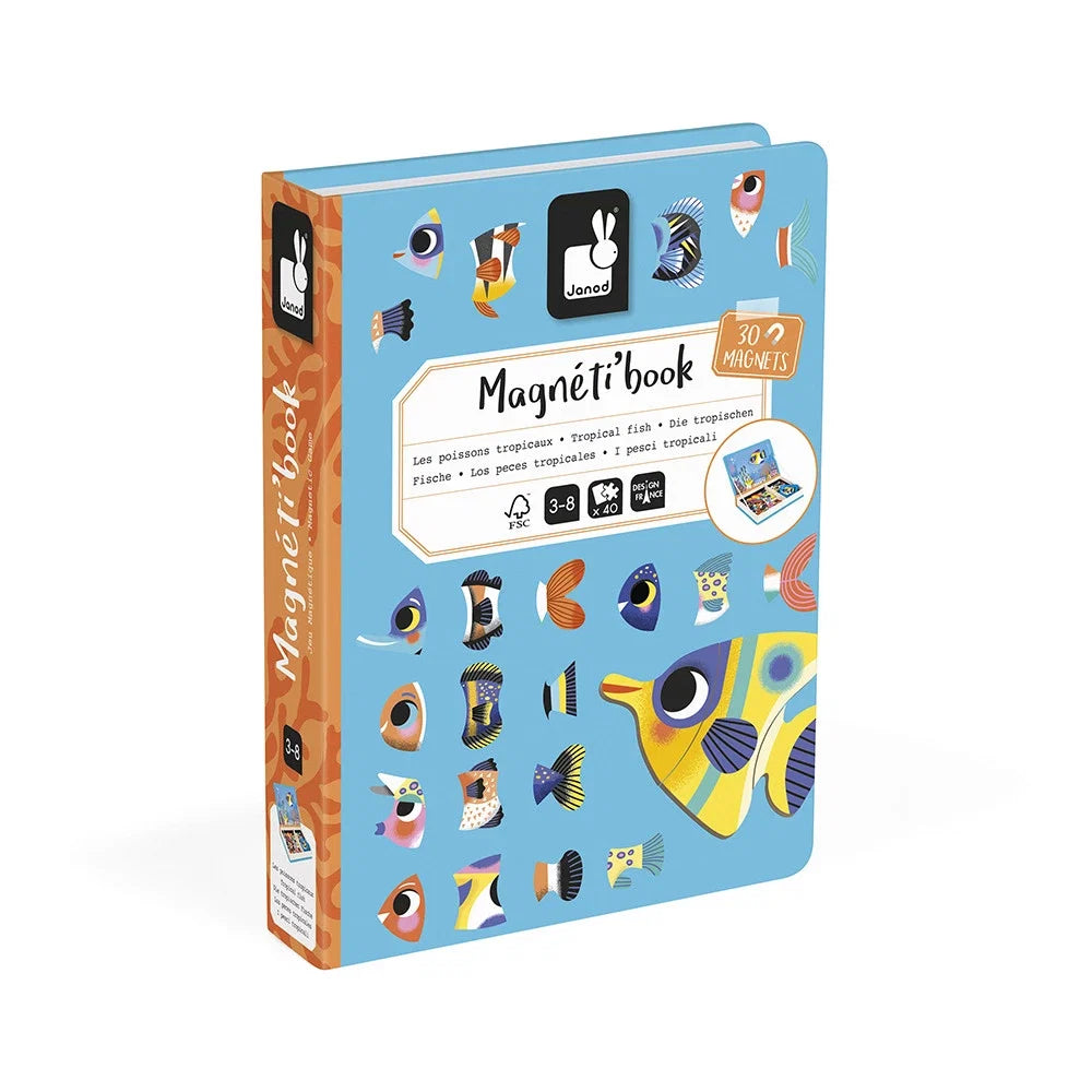 Janod Magneti'book | Tropical Fish