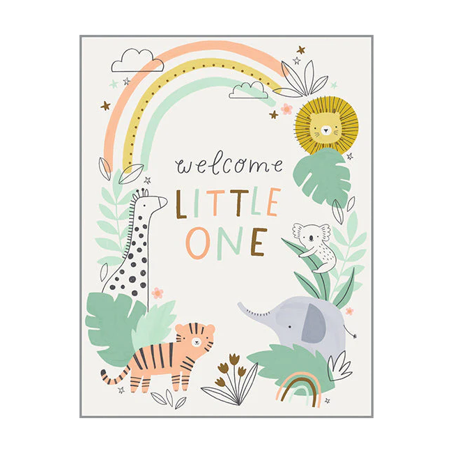 Baby Greeting Card | In the Jungle