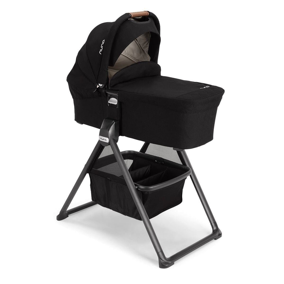 Preorder: NUNA MIXX Series Bassinet + Stand (one box) | Caviar
