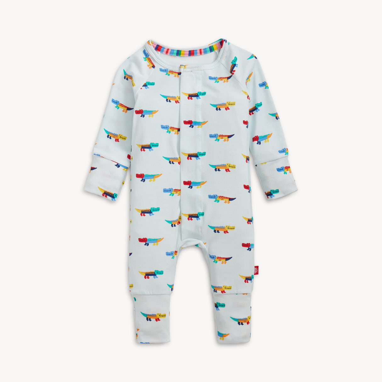 Magnetic Me Alligator Colorpop Modal Magnetic Convertible Coverall | Blue