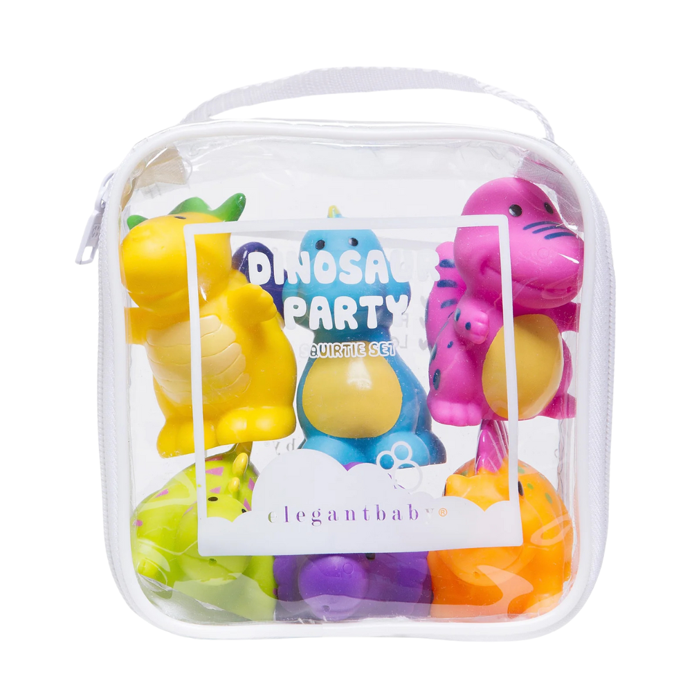 Dinosaur Party Squirtie Bath Toys