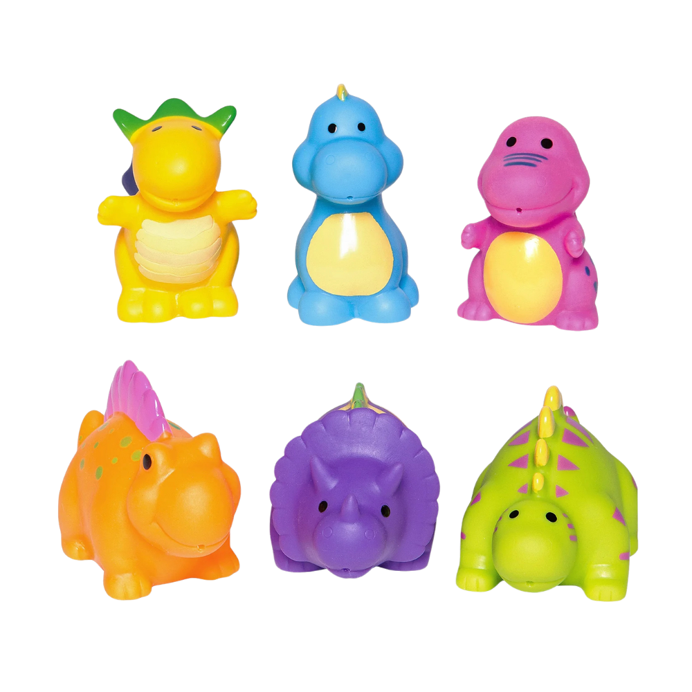 Dinosaur Party Squirtie Bath Toys
