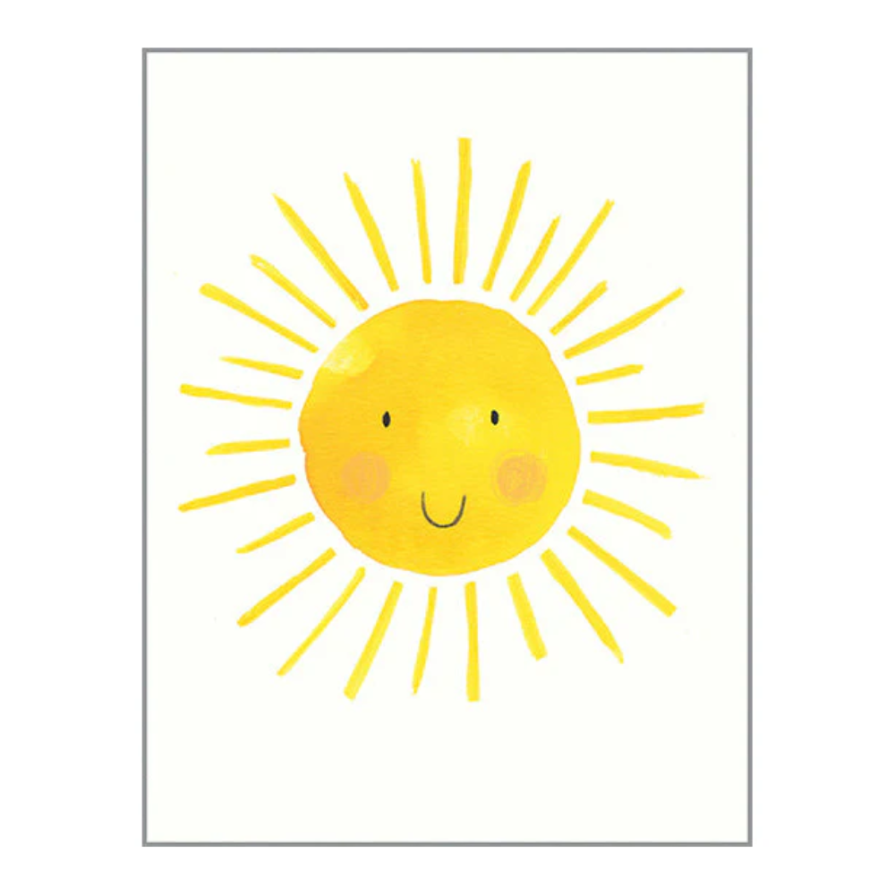 Everyday Gift Enclosure Card | Smiling Sun