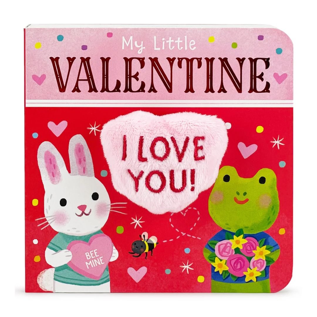 My Little Valentine Finger Puppet Board Book