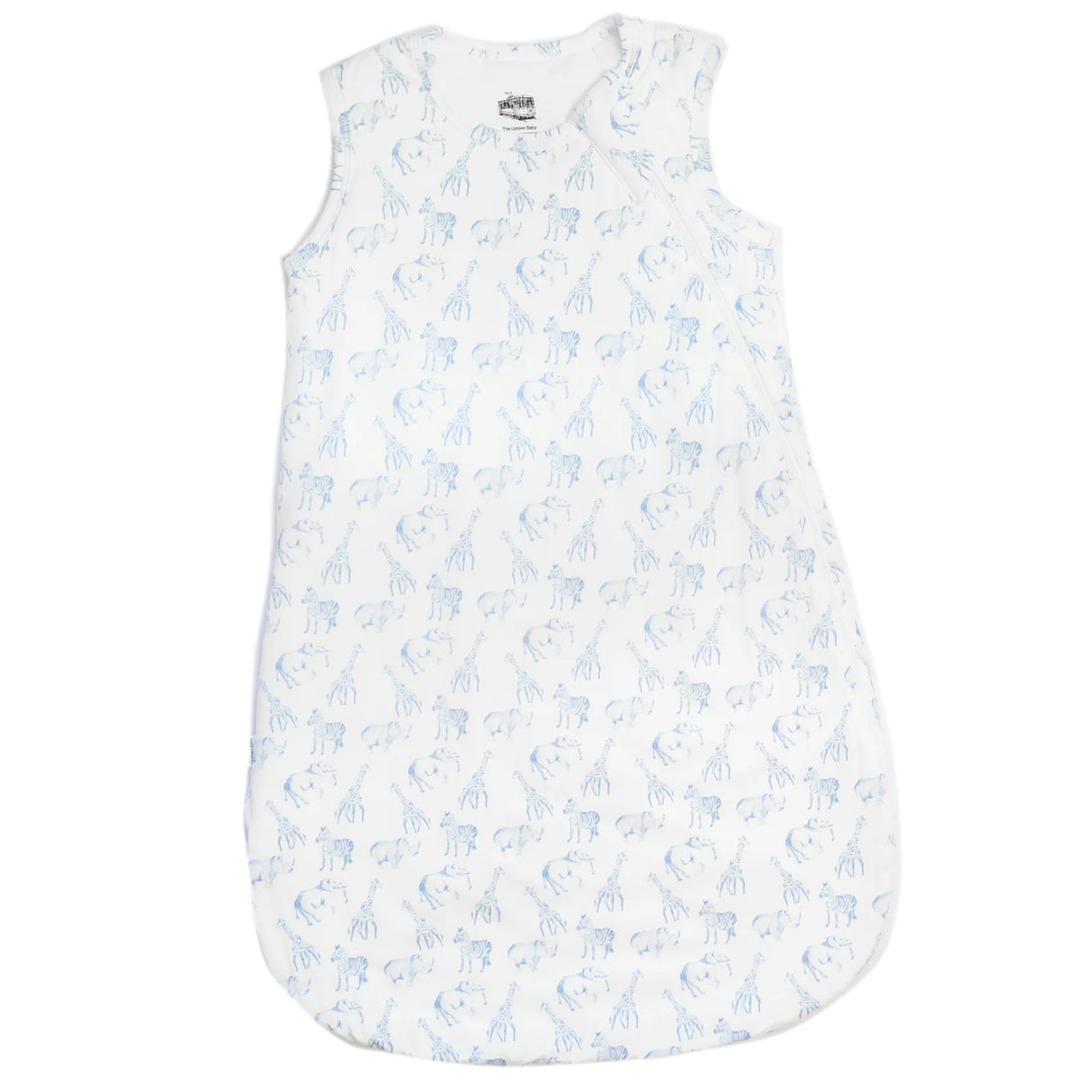 Uptown Baby Blue Safari Bamboo Sleep Bag 1.0 TOG