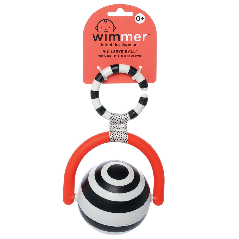 Wimmer Bullseye Ball Rattle Toy