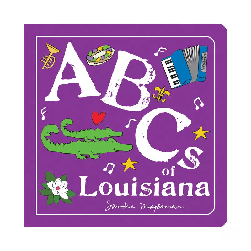 ABC's of Louisiana board book