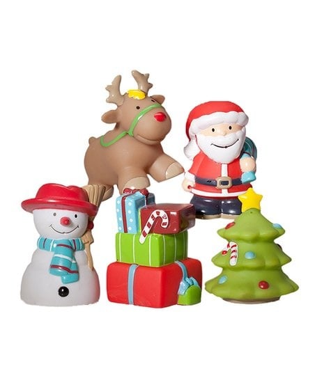 Christmas Party Squirtie Baby Bath Toys