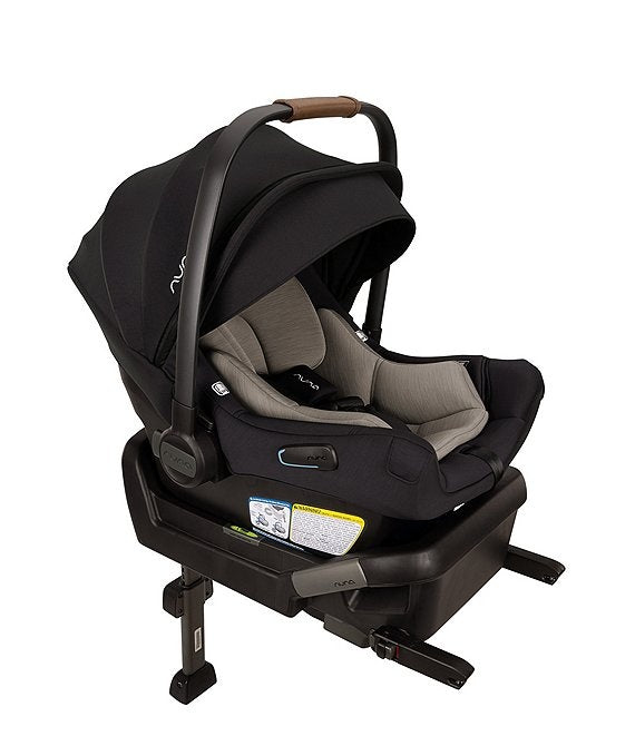 Nuna Pipa Aire Infant Car Seat + Pipa Series Base | Caviar (In Stock)