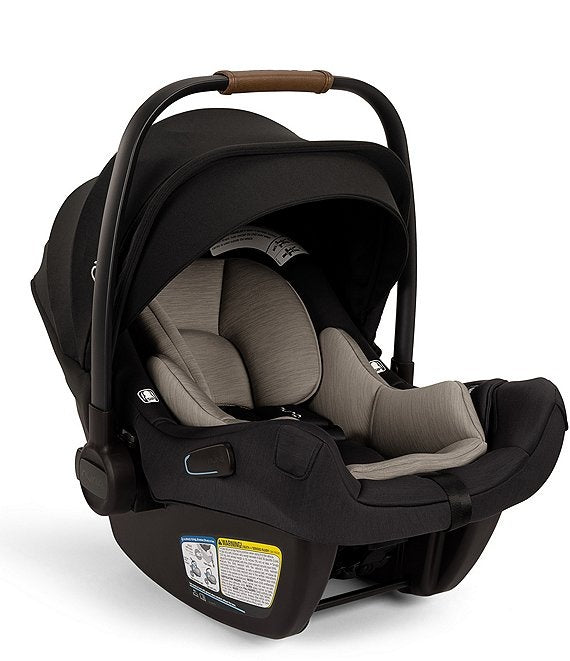 Nuna Pipa Aire Infant Car Seat + Pipa Series Base | Caviar (In Stock)