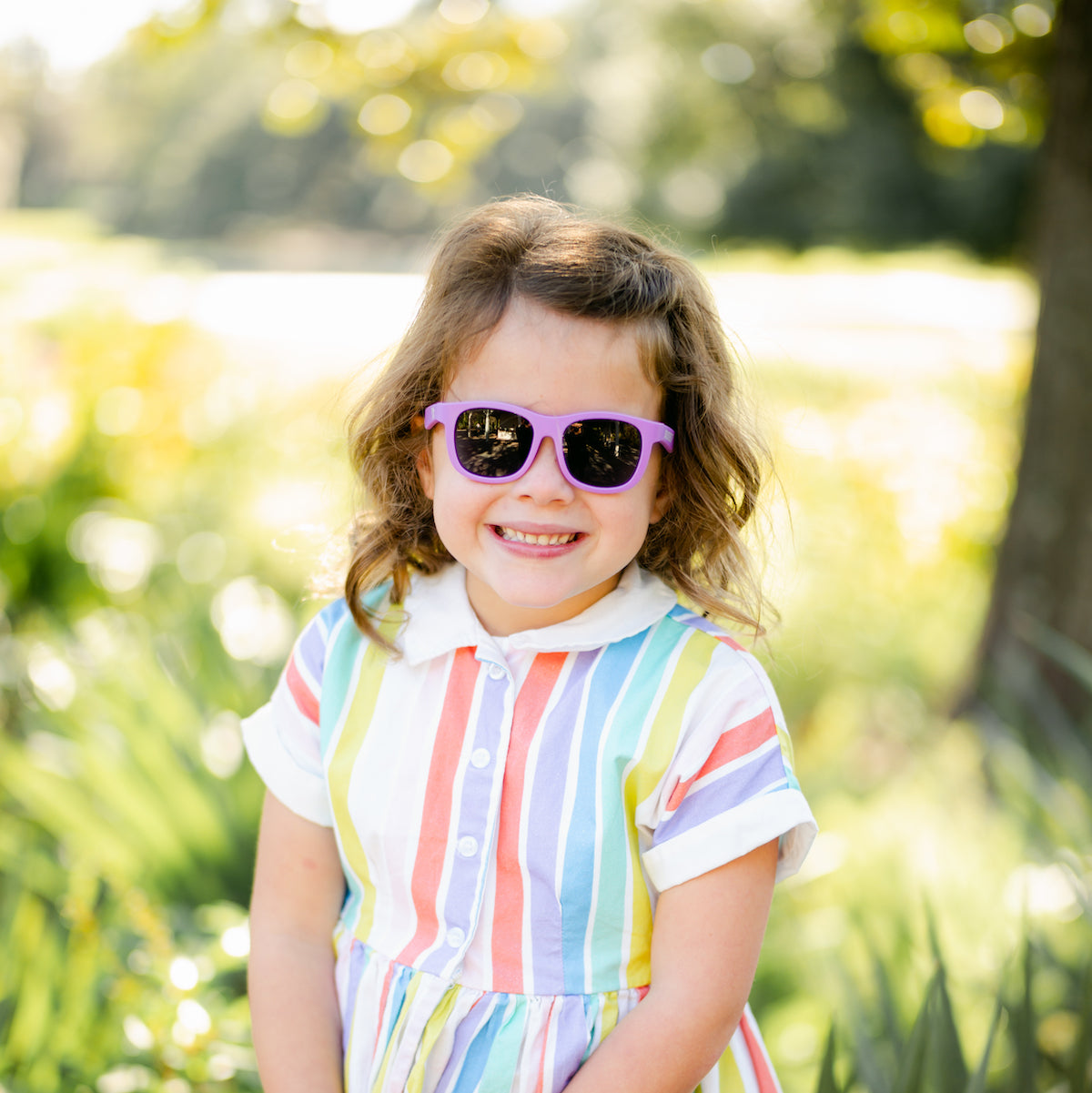 Babiators Little Lilac Navigator Baby and Kids UV Sunglasses