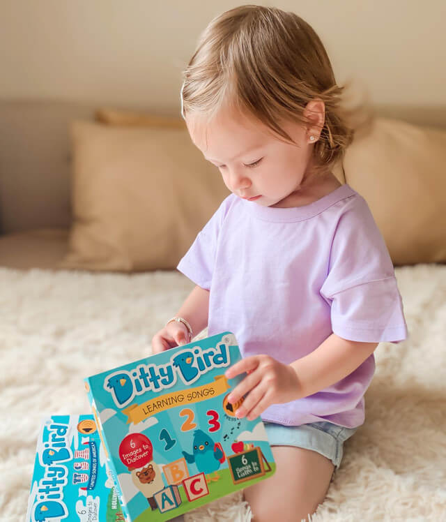 Learning Songs Ditty Bird Musical Board Book | USB-C Rechargeable