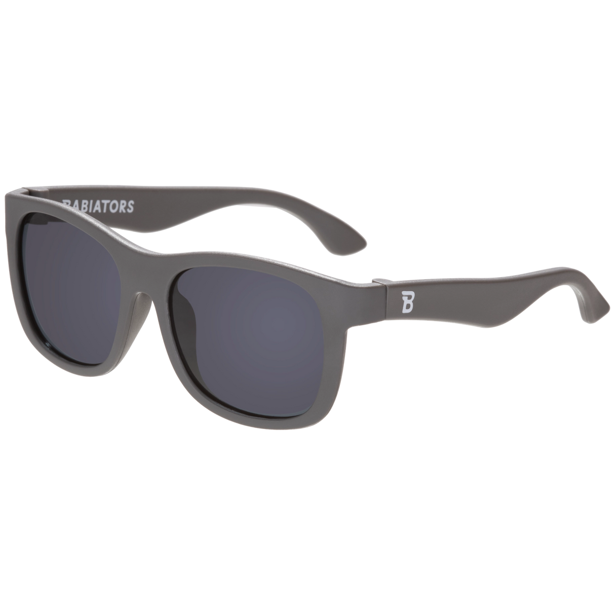 Babiators Galactic Grey Navigator Kids UV Sunglasses | Hangtag