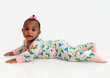 Garden District Bamboo Zip Up Pajamas