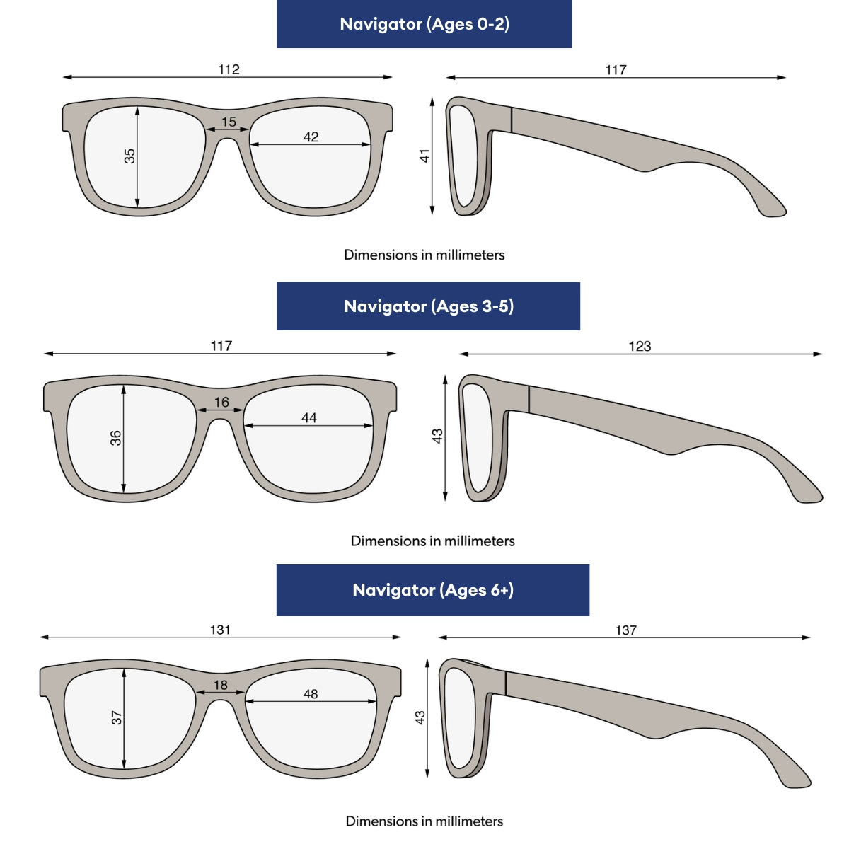 Babiators Navigator Jet Black | Smoke Lenses UV Sunglasses
