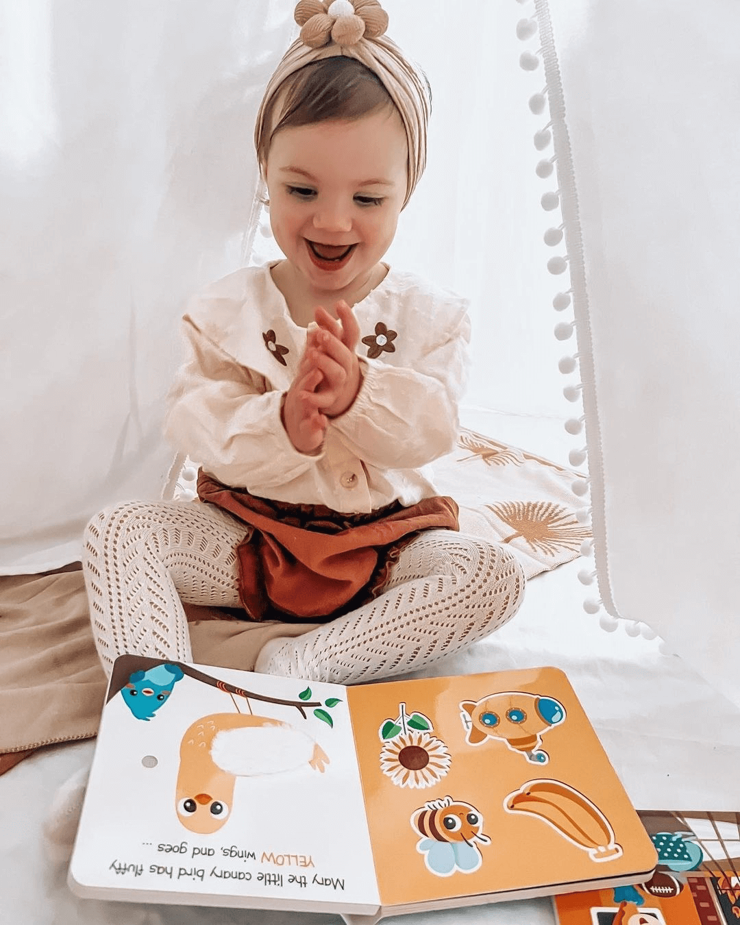 Touch the Colors Ditty Bird Musical Board Book | USB-C Rechargeable