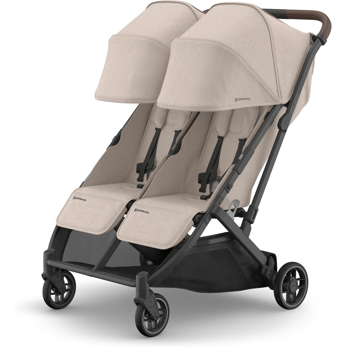 UPPAbaby Minu Duo Compact Double Stroller | Carbon Frame