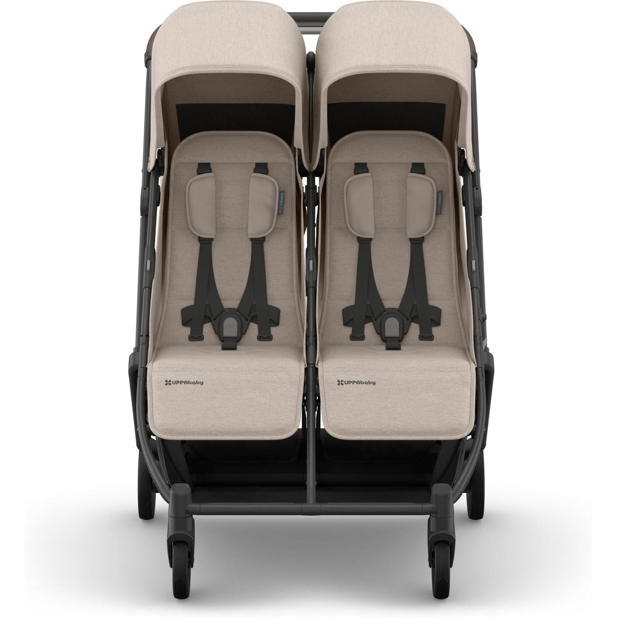 UPPAbaby Minu Duo Compact Double Stroller | Carbon Frame