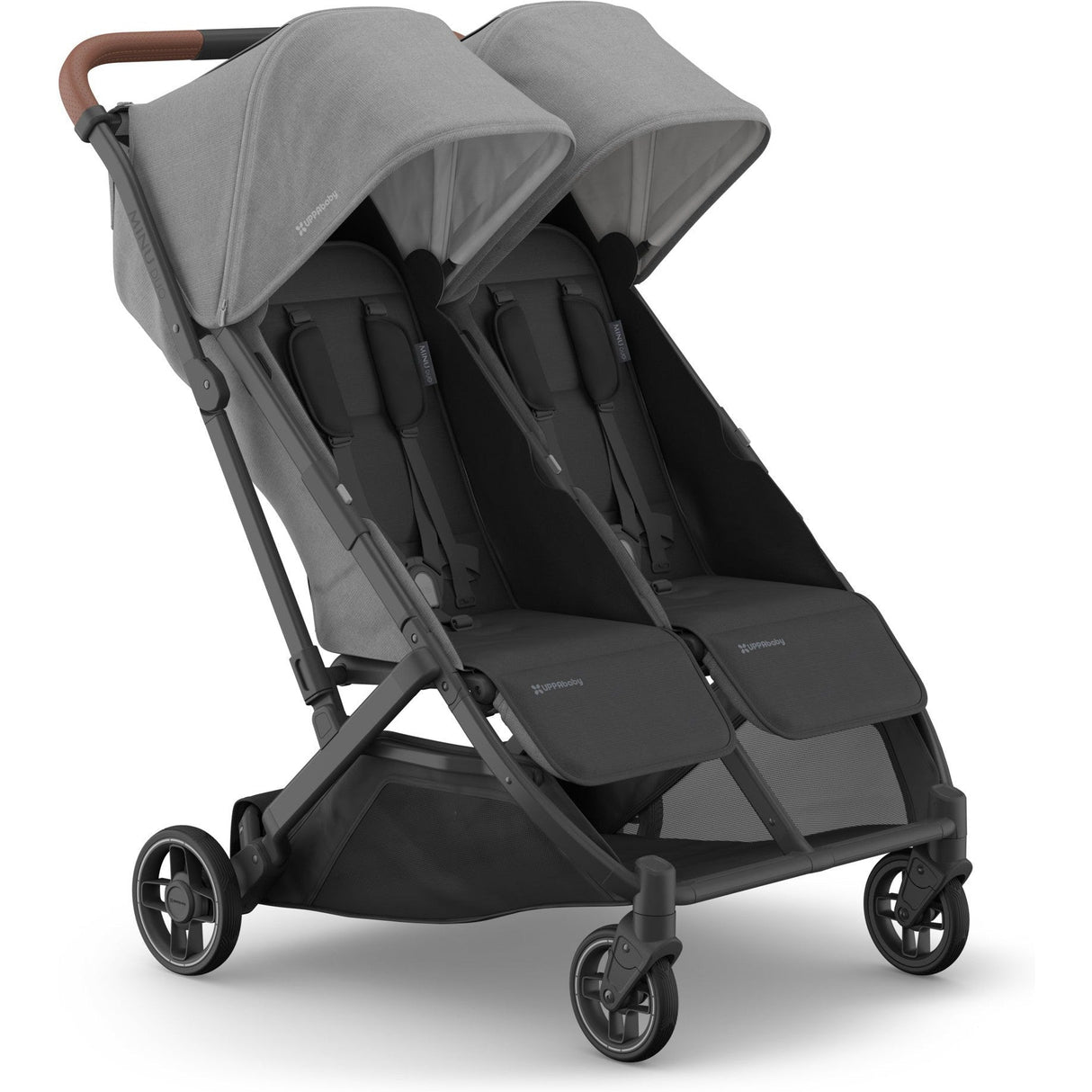 UPPAbaby Minu Duo Compact Double Stroller | Carbon Frame