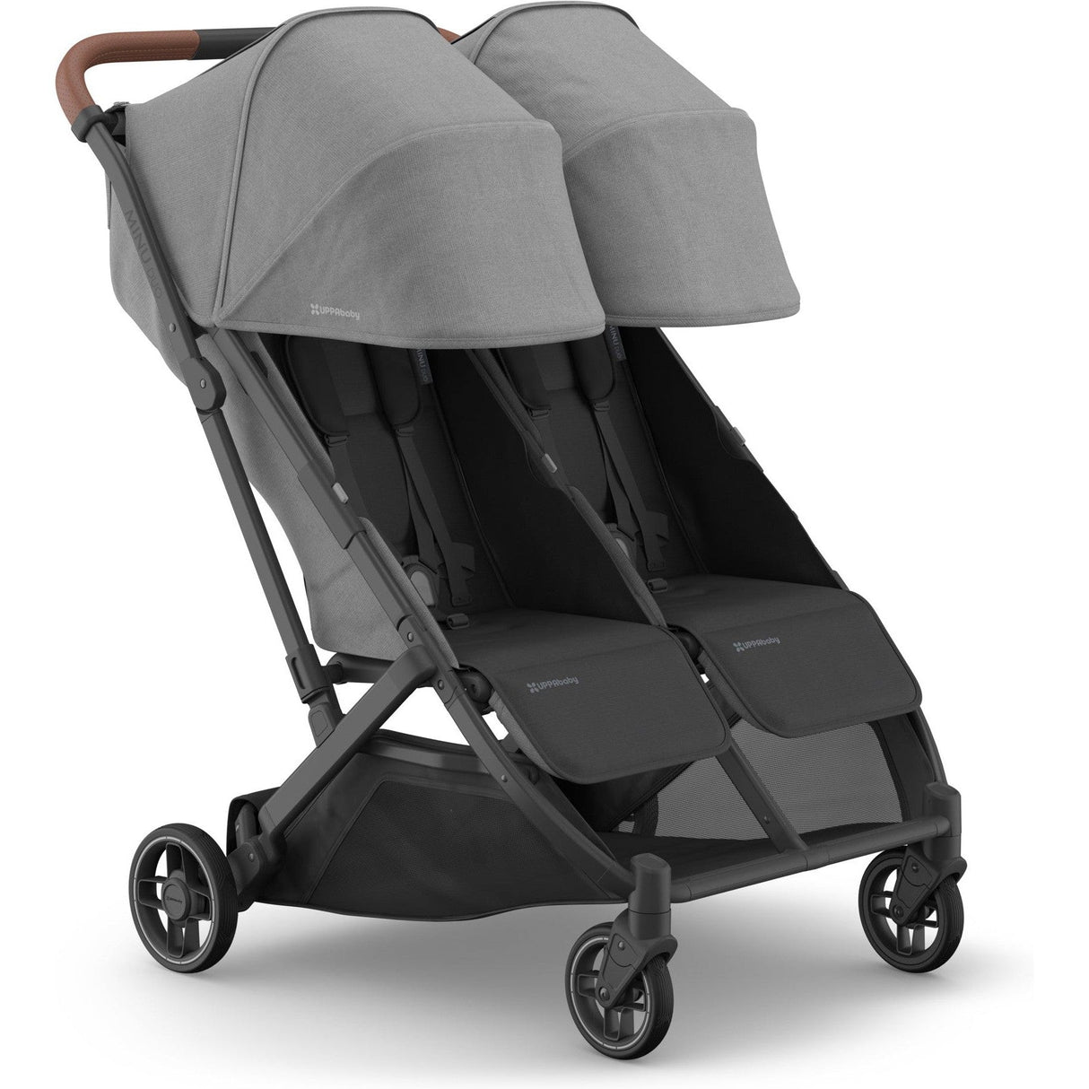 UPPAbaby Minu Duo Compact Double Stroller | Carbon Frame