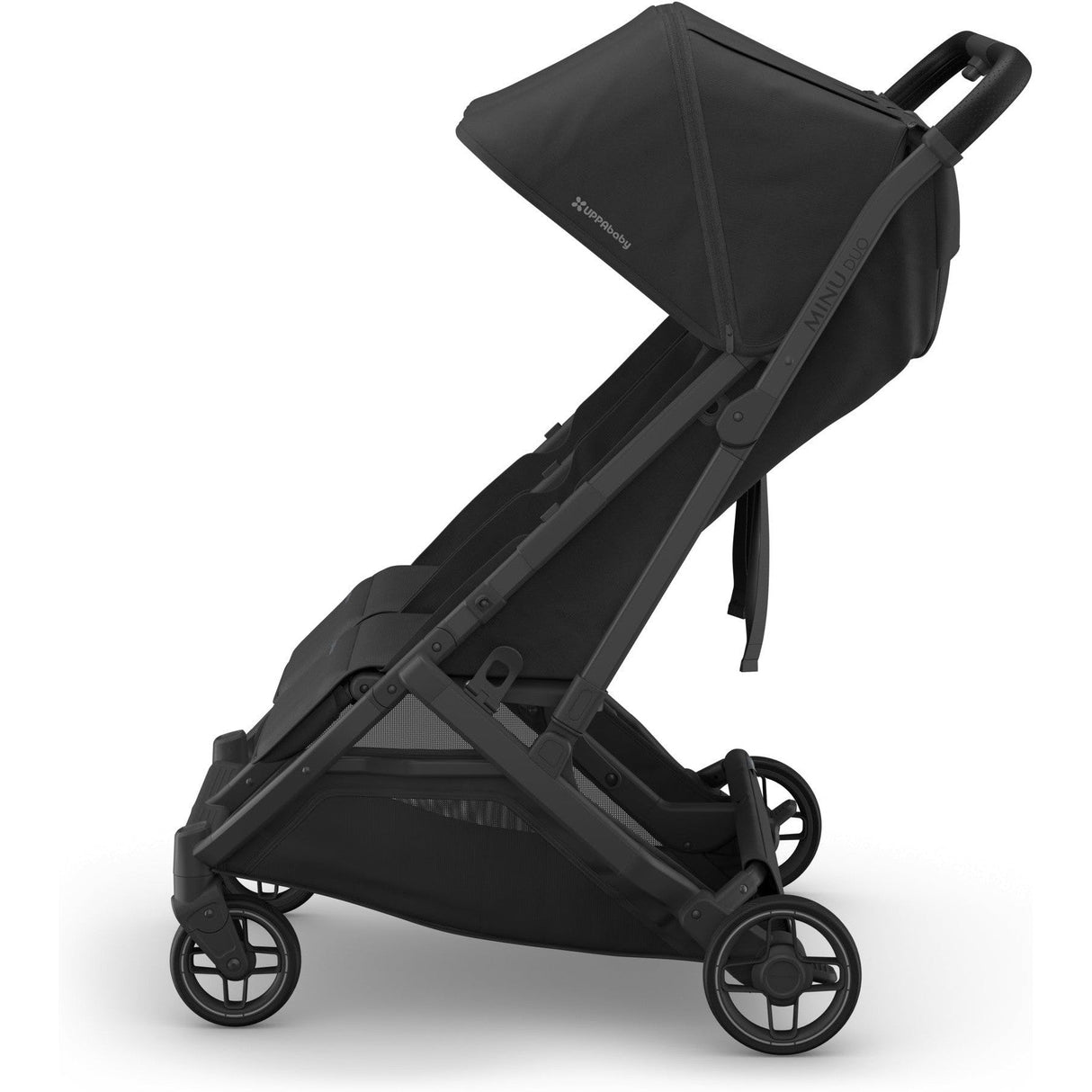 UPPAbaby Minu Duo Compact Double Stroller | Carbon Frame