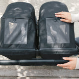 UPPAbaby Minu Duo Compact Double Stroller | Carbon Frame